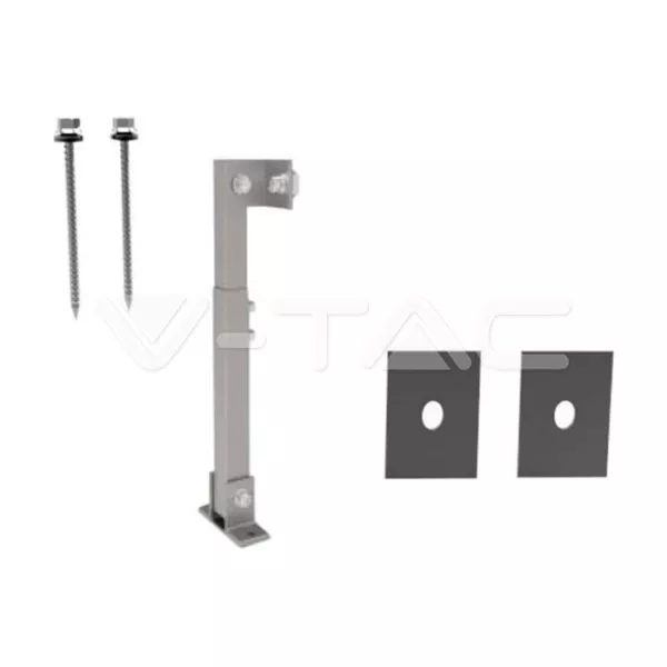 Adjustable front foot + adjustable rear foot (H420-700Series/15A-30A) for solar panels