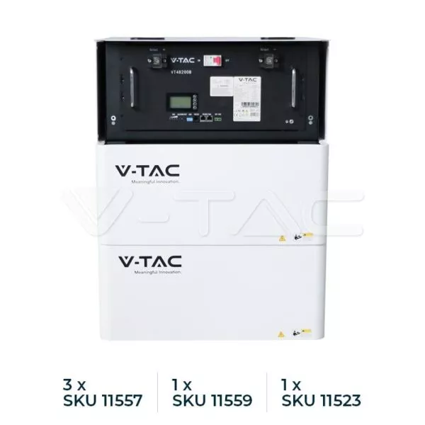 Battery Rack for 9.6kWh VT-48200B Max 3 Layers - Image 2