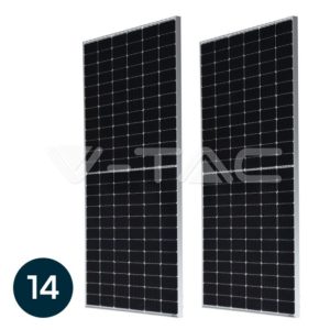 14x Panneau solaire monocristallin 450W, 6.3kW